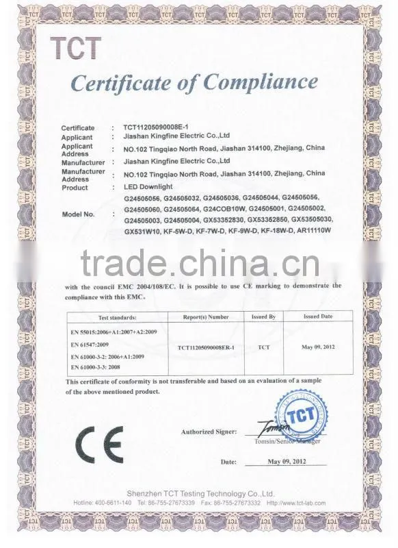 Aluminum Housing 2835 SMD 220VAC 80Ra 7w GX53 LED Light Bulb