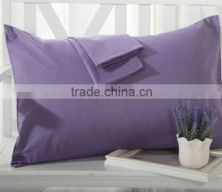 custom pure 100% cotton pillow case