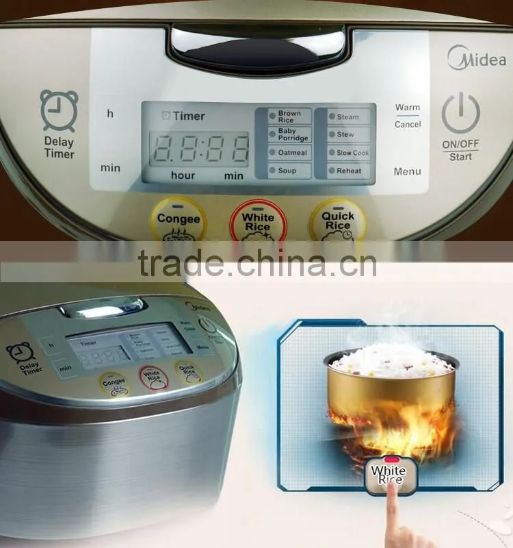Midea Fully Stainless Steel Rice Cooker