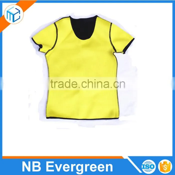 Hot Trendy Body Shapers Neoprene Slimming Control Vest Sport Yoga T-shirt
