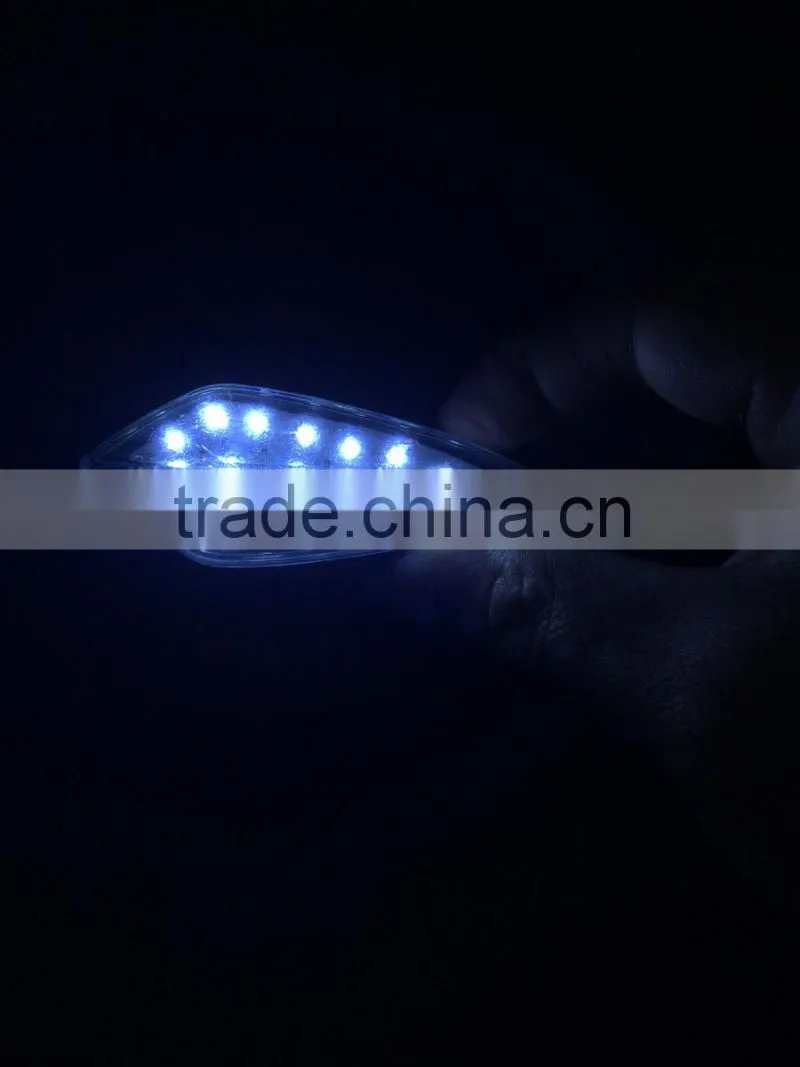 DC12V 3W 15SMD LED Waterproof Motorcycle Turn Signal Lights