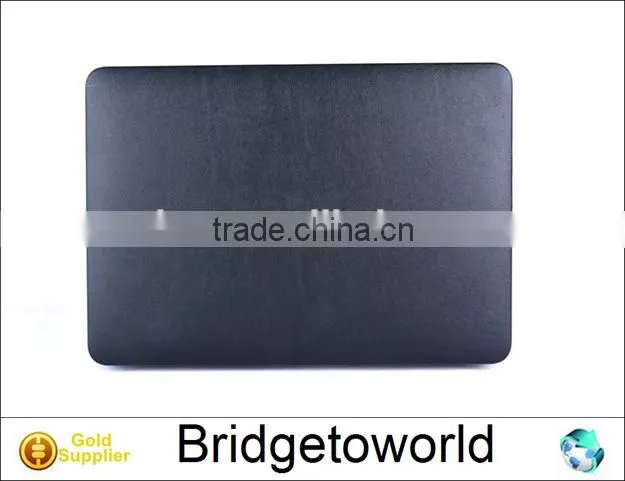 Wholesale Colorful Hard Laptop Case Leather Case for Macbook