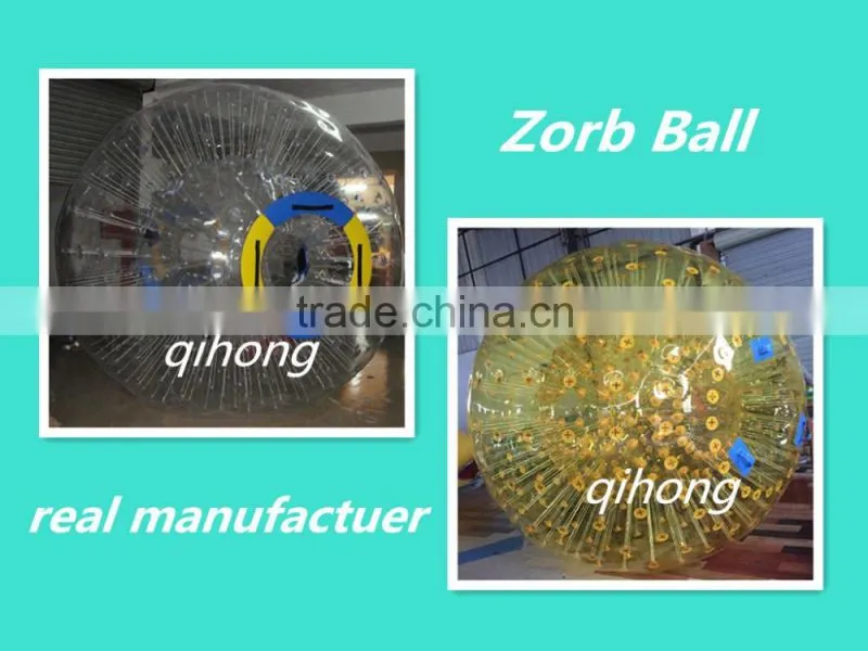 high quality and cheap inflatable zorb ball, large inflatable ball, body zorb ball