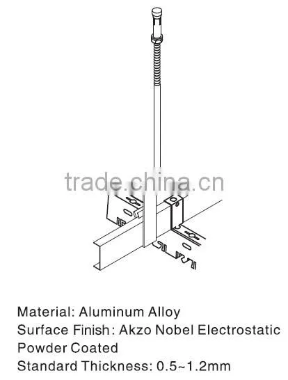 Recyclable Aluminum Sheet Wood Grain Aluminum Suspended Ceiling Tiles U Aluminum Screen Ceiling