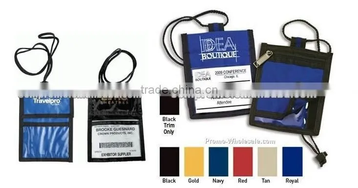Meeting name holder Cord Neck wallet holder