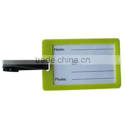 soft pvc luggage tags