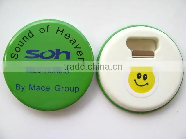 Hot sale round promotion bottle opener