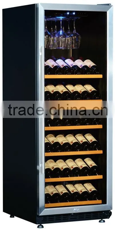 Fan cooling wine cabinet 140bottles USF-128S Single zone