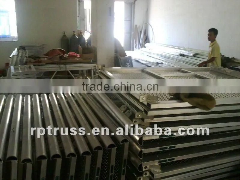 1.2m/1.5m Expandable temporary french barricade for concert