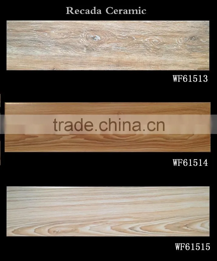 150x600 3D latest wooden wood design floor tiles