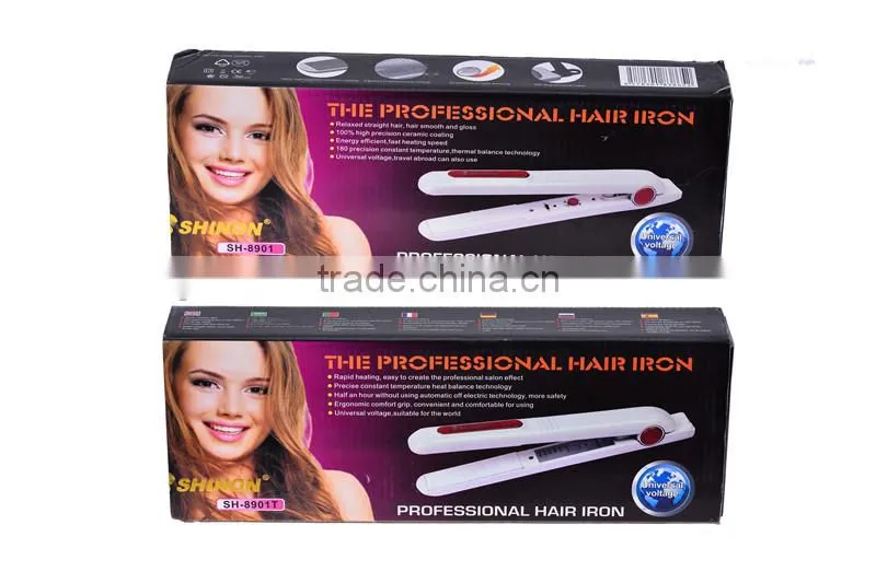Low price Professional fast hair straightener SH-8901