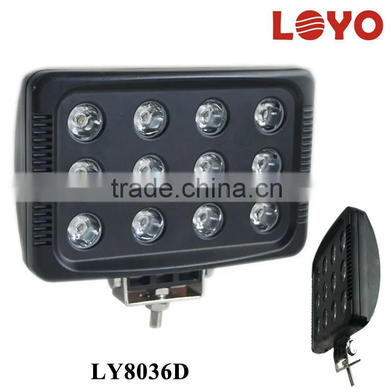 Hot Sale!!! Multifunctional Super Bright 36W LED Work Light, LED Work Light, Square LED Work Light