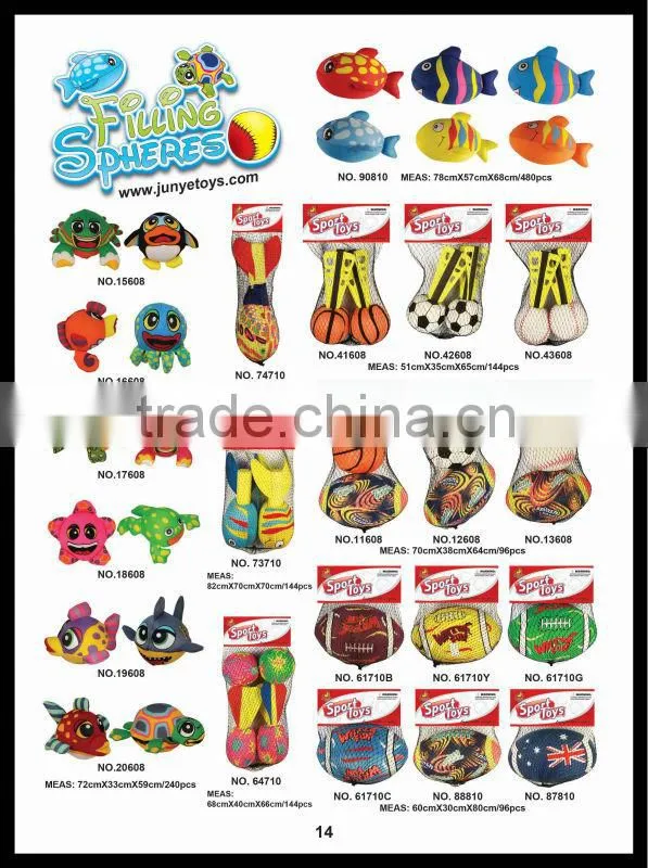 Sponge fish stuffed toy