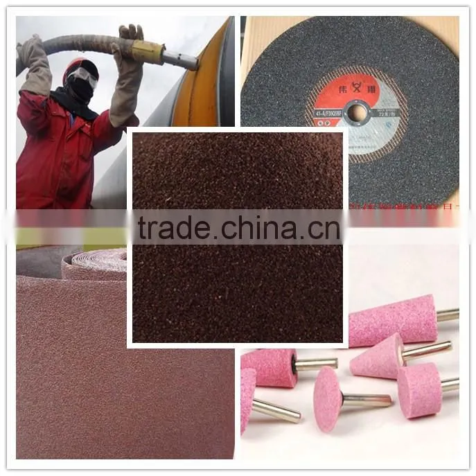 good quality brown fused alumina used for sandblasting of glass and metal