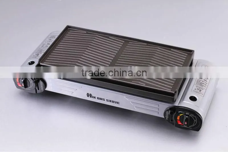 DOUBLE BURNERS PORTABLE GAS STOVE