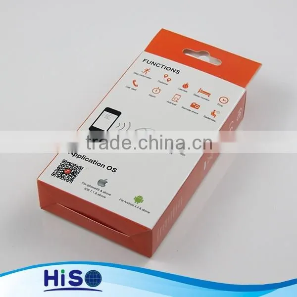 Hiso retail package bracelet in stock bluetooth TW64 smart bracelet