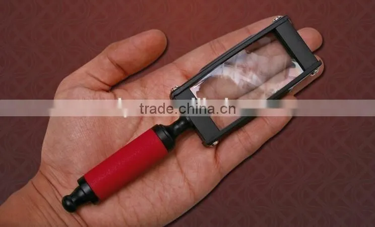 Click Me! 3X Handheld Magnifier Glass Square Magnifying Glass