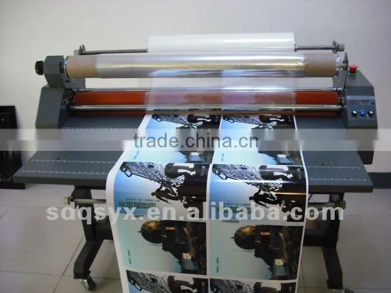 automatic hot cold laminator roll laminating machine