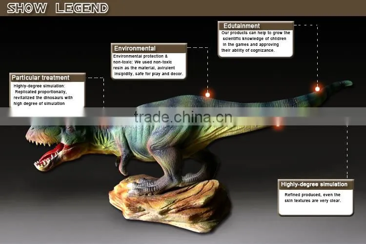 Hot sell Mini resin dinosaur decoration