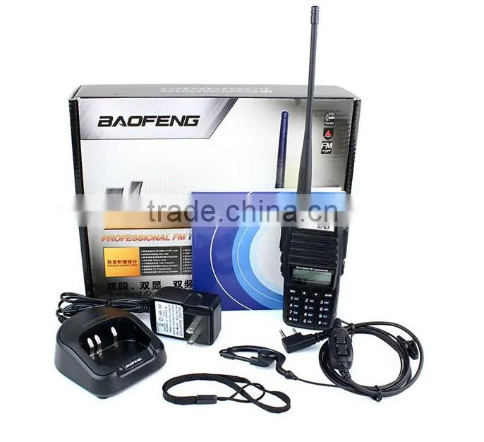 Baofeng UV-82 136-174 & 400-520MHz Dual Band Dual Display two way radio with Free earphone
