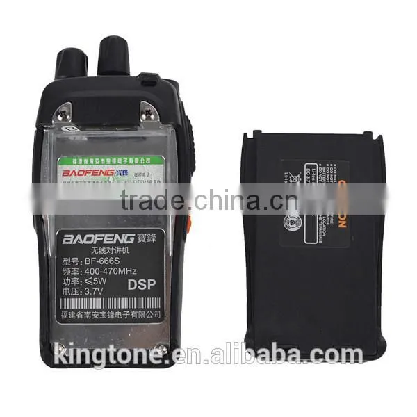 400-470MHz UHF Radio Transmitter Receiver BAOFENG BF-666S Portable Radio