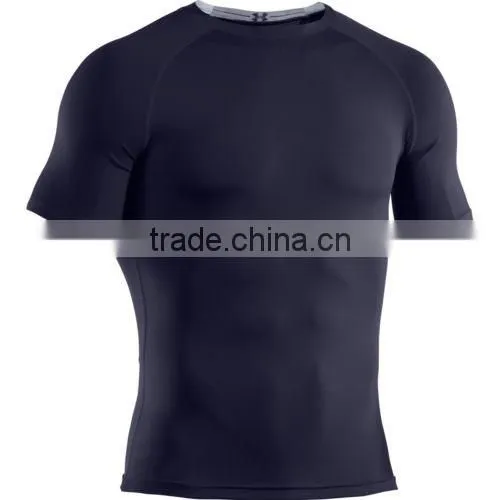2016 New comfortable breathable black running wear for men