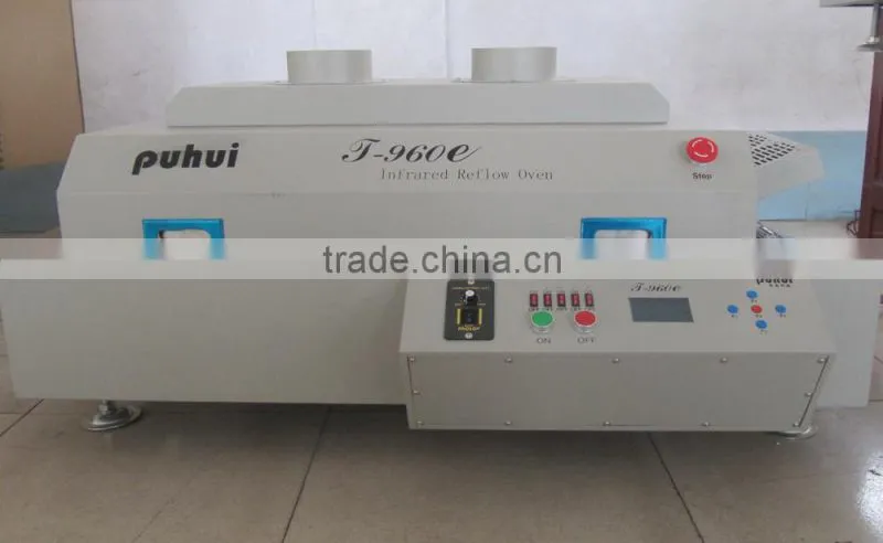 t960e small reflow oven, IR and hot air oven, hot reflow, mini wave soldering machine price, smd /led soldering machine, taian