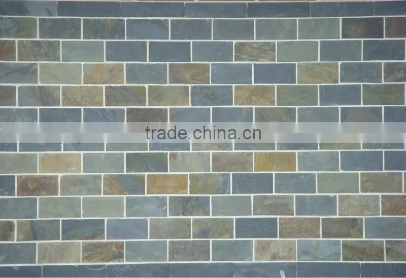 ECO rusty natural slab stone for house wall cladding