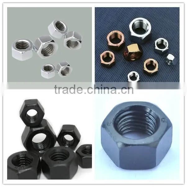 Zinc Plated Steel DIN934 Hex Nuts