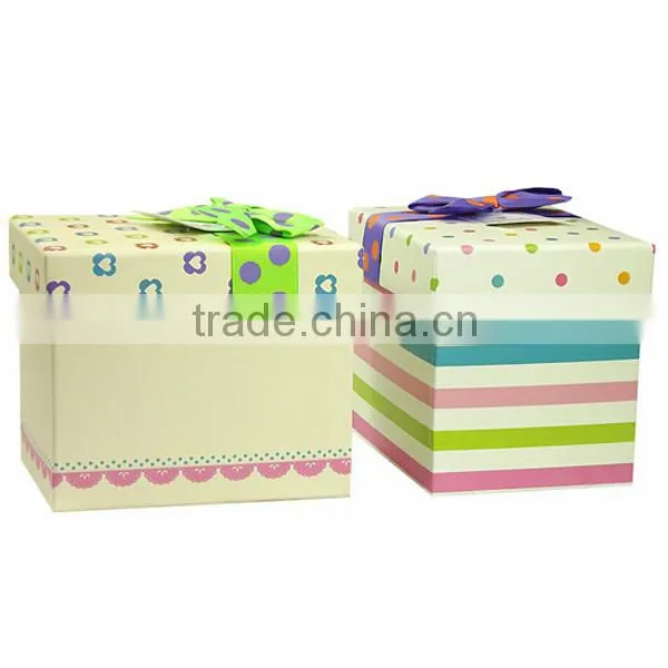 Printed Colorful Gift Box