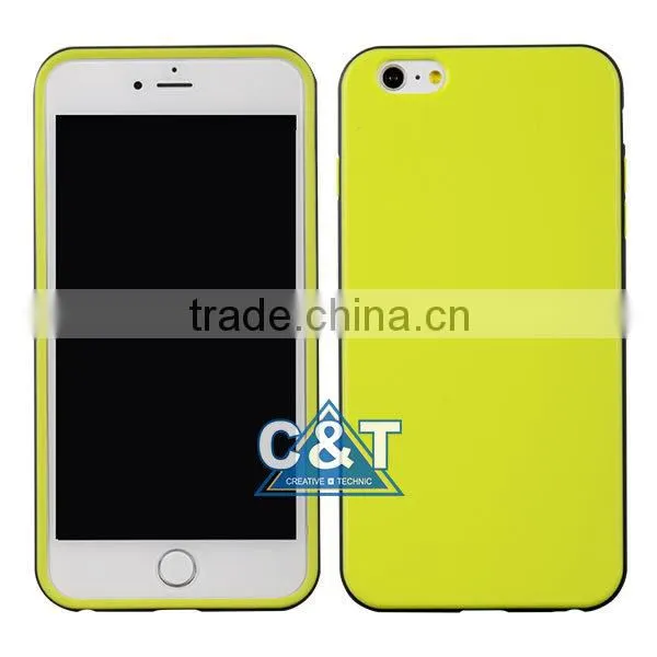 C&T Clear TPU Gel Rubber Dotted Buffer Protective Case Cover for iPhone SE