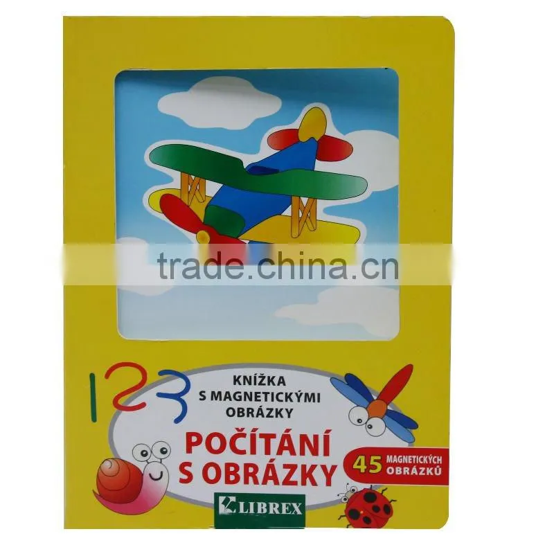 2011 design magnetic educational book