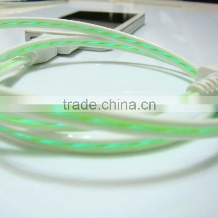 visible flowing charger