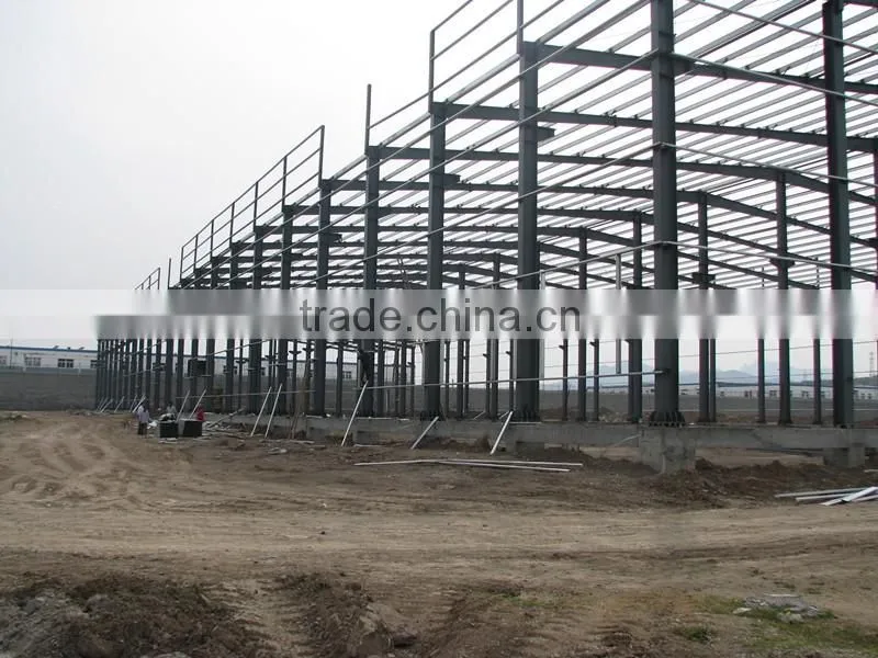 China low cost high rise prefab steel structure frame