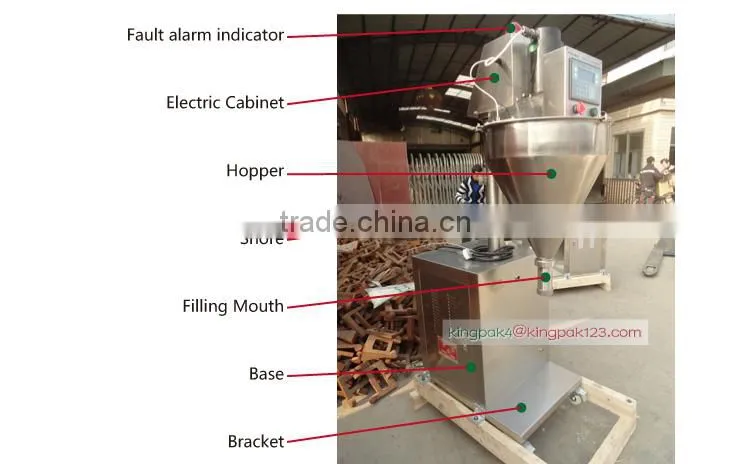 KF2000P Screw Metering Manual Small Powder Filling Machine