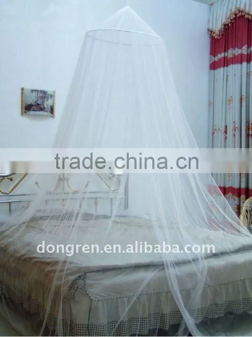 Round mosquito net/ polyester girls bed canopy