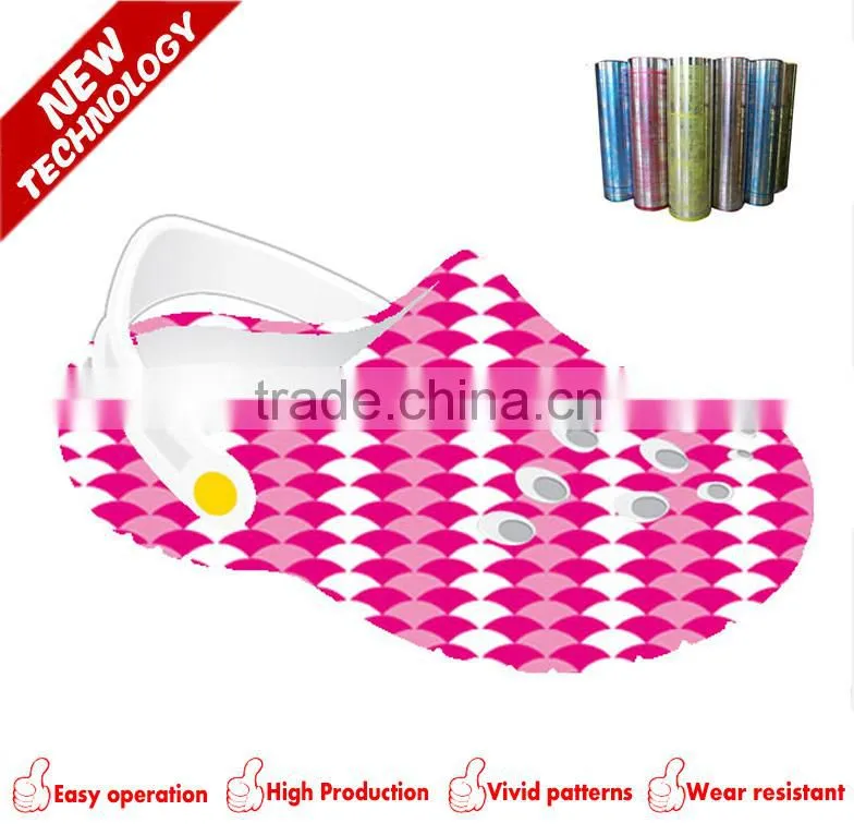 3D EVA film for sandals