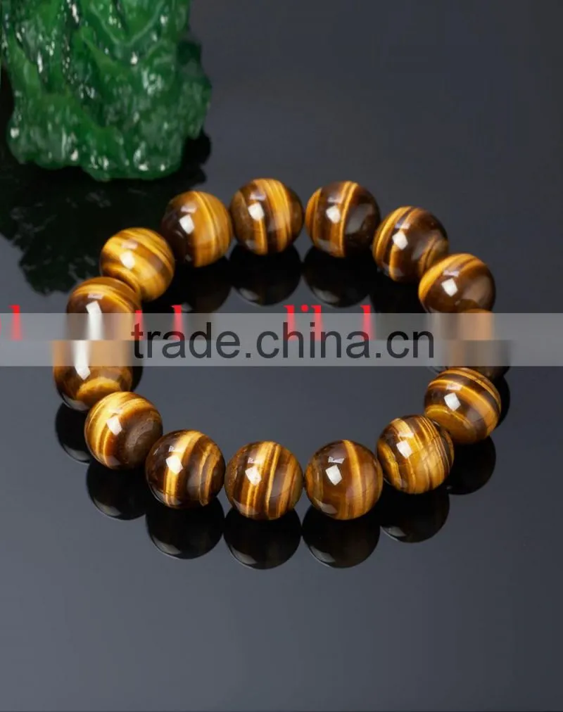 hot sale tiger eye stones beads bracelets