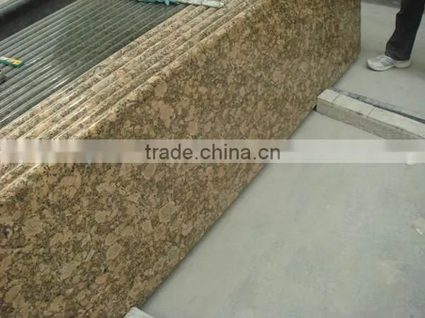 Natural Polished Giallo Fiorito Granite Kitchen Countertop
