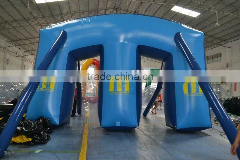 2016 New Wholesale training paint ball inflatable paintball bunker field game