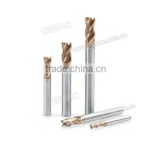 4 Flute Corner Radius End Mill for Hardened Steel Milling