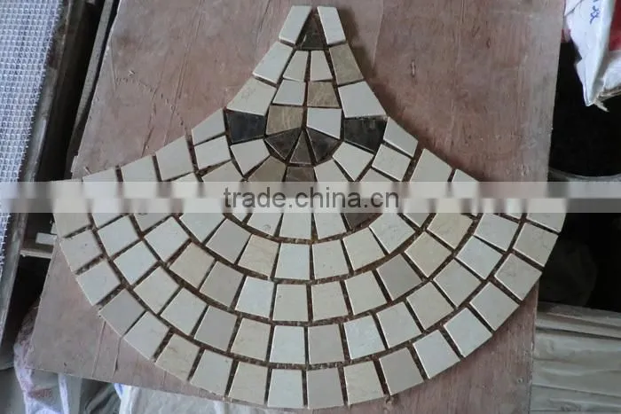 Manufacture 3d mosaic tiles