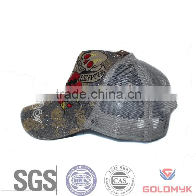 100 polyester trucker cap