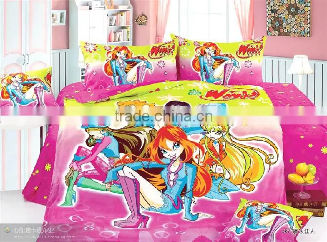 2014 fashion kids bedding set,figure duvet cover
