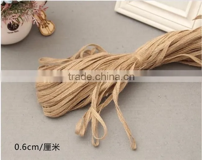 Factory Direct Sale High Quality Hemp Jute Webbing