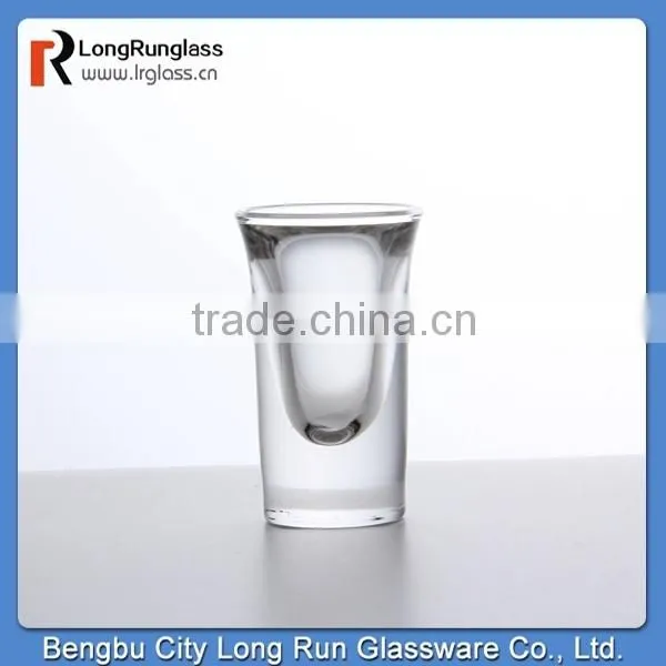 LongRun new product barware subtle stemless shot whiksy glasses with sturdy base