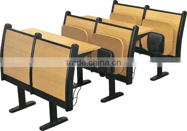 Comfortable school desk and chair WL-012 institutional furniture