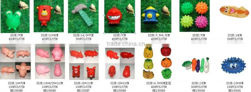Popular Soft Little Pet Shop Rubber Pet Christmas Toy & Pets Supplies