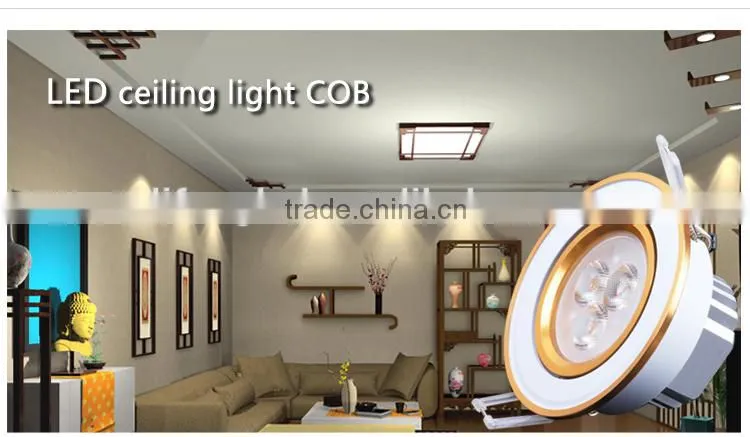 Led Recessed Ceiling Light 3W aluminium ceiling light most demanded products in china