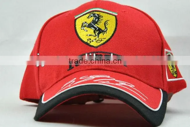 100% polyester light weight custom cheap golf caps